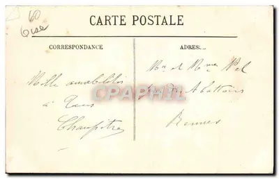Compiègne — Plac Ratusza — I.L. — Rewers