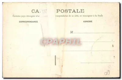 Chaumont-en-Vexin (Oise) — Igreja de São João Batista, A Escada — Bourgeix, editor Gisors (Eure) — Verso