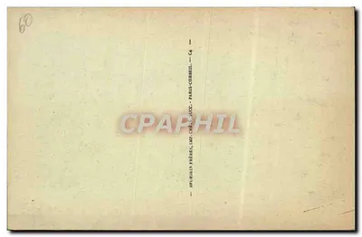 Gerberoy Histórica — Fragmento dos Velhos Muros — Cl. H. L. — Verso