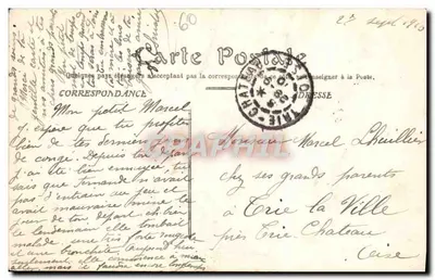 Beauvais — Katedra — Wydawca: La Poste (n°2) — Rewers