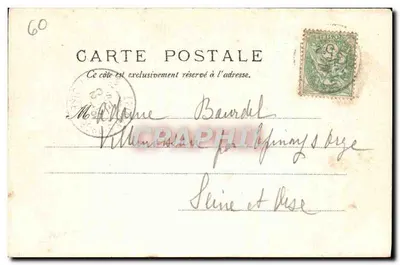 Pierrefonds. Zamek. Sala rycerzy Stołowej Rundy — V.P. Nr 1574 — Rewers