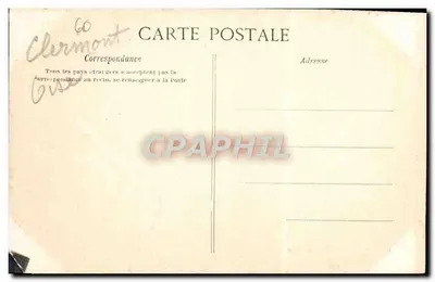 Clermont (Loire) — Abside da Igreja — Editor C. L. C. — Verso