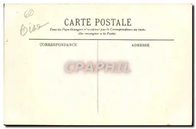 Pierrefonds — Zamek — Pokój lorda — Wydawnictwo Varin, nr 58 — Rewers