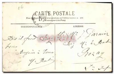 Nice — Hotel Royal — wydawca G. Monnot, nr 284 — Rewers