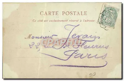 Antibes — Port i Fort-Reille — Berger & Cie, Antibes, n°257 — Rewers