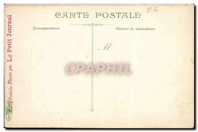 Vista aérea da cidade — editor Le Petit Journal, n° 06 — Verso