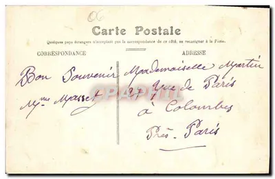 NICE — Widok panoramiczny ogrodów — Wydawnictwo Pierre Fauce nr 154 — Rewers
