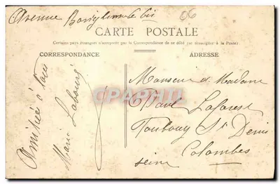 Menton — Ogólny widok — Wydawnictwo Doud, Nice, nr 147 — Rewers