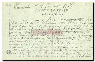 NICE — Ogólny widok z zamku, Avenue Félix-Faure i hotele — n° 179 — Rewers