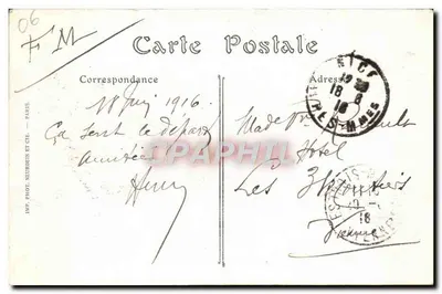 Nice (Alpes-Maritimes) — Publiczny ogród, promenada i Zatoka Aniołów — ND. Fot. — Rewers