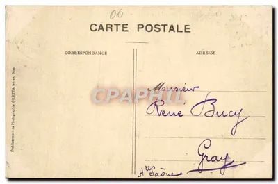 Nice - Dolina Paillon-Cimiez — Wydawnictwo Gilletta, fot. Nice, n°33 — Rewers