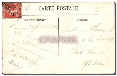 Lourdes — A Basílica — LL. — Selecta — Verso