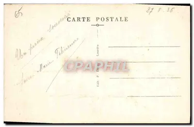 Lourdes - Bazylika i Pic du Jer - P.D. Doucet — Rewers