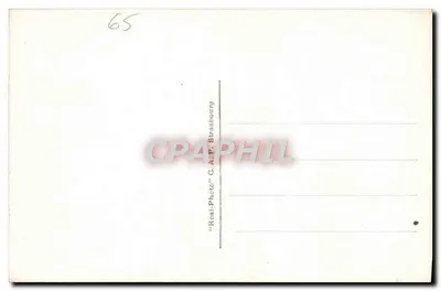Lourdes — Les Piscines et le Gave — C.A.A. n°25 — Verso