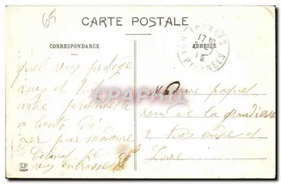 A Virgem Coroada - Les Hautes-Pyrénées - Phototype Labichot, Toulouse — Verso