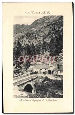 Le Pont d'Espagne et l'Hôtellerie — Cauterets (H.P.) — n° 172
