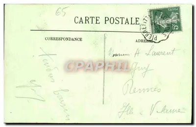 Cauterets — Vue générale — LL — Verso