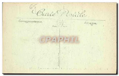 Lourdes — Widok Doliny Argelès i Pireneusów z Pic du Jer — LL. — N° 157 — Rewers