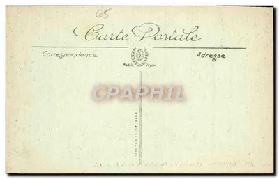 Lourdes — Funiculaar van de Pic du Jer — LL. n°190 — Achterkant