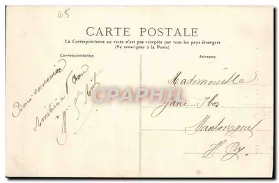 Luz-Saint-Sauveur — Invoer van de stad — De Pyreneeën, n°454 — Achterkant