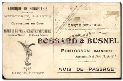 Dinan — Le Viaduc et l'Usine à Gacé — A.S.P. Paris No. 7 — Verso