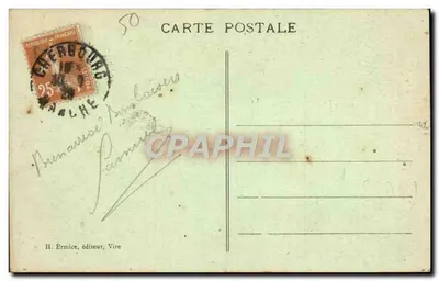 La Normandia — Un Patriarca — H. Ermice, editore, Vire, n°122 — Verso