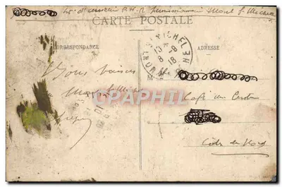 Mont-Saint-Michel (Manche) — De Mont Tombelaine — J. Sorel, uitgever, Rennes — Achterkant