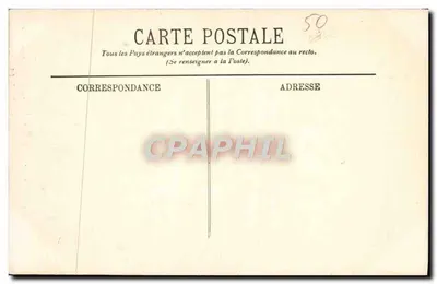El Mont-Saint-Michel — La Abadía y la Iglesia parroquial — toma de la Torre Bouclette — LL — n°52 — Reverso