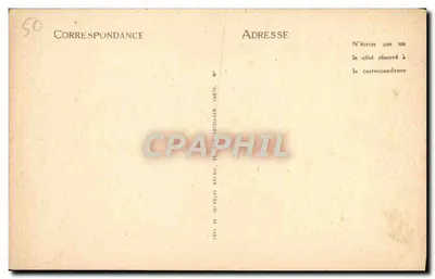 Mont-Saint-Michel — Strona północno-wschodnia — LL — nr 185 — Rewers
