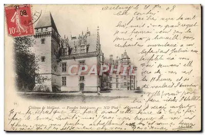 Castelo de Meillant — Fachadas Internas — ND Phot