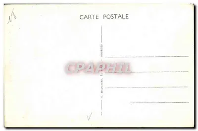 Bourges — Façade katedry — E. Maquaire, n°201 — Rewers