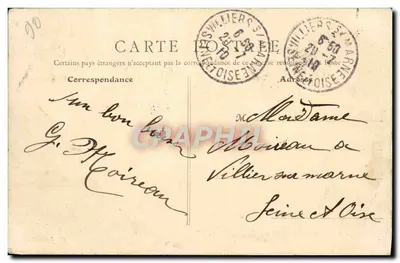 Belfort — Vue générale — Éditeur inconnu, n° 8 — Verso