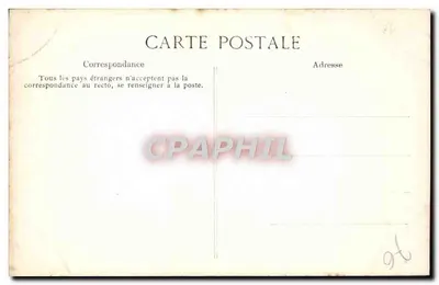 Rouen — Cathédrale — Portail des Libraires (Médaillons) — Sagittaire drapé à queue de Dragon — Éditeur E.D. n°602 — Verso