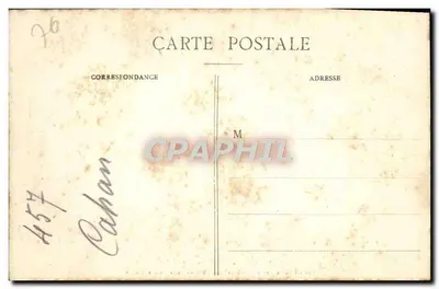 Katedra w ROUEN — Portal Calende — Wznoszenie Najświętszej Panny Marii do Nieba — C.P. - 55 — Rewers