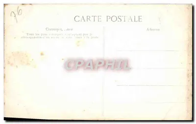Rouen — Cathédrale — Portail des Libraires (Médailles) — Éditeur ELD, n° 283 — Verso
