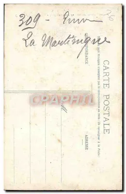 Rouen — Stara brama klasztoru Ursulin (XVII wiek) — C. V. 384 — Rewers
