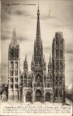 Rouen — Katedra — Wydawca E.D. n°616