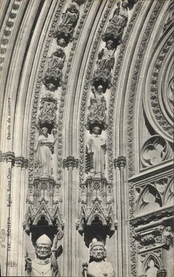 Détails de voûssure — Église Saint-Ouen — Éditeur ROHEN, n° 226