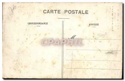 Rouen — Pałac Sądowy, szczegół statuji na dziedzińcu — C.V. 390 — Rewers