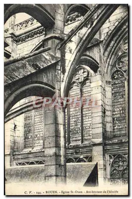 Rouen - Église St-Ouen - Arc-boutant de l'Abside