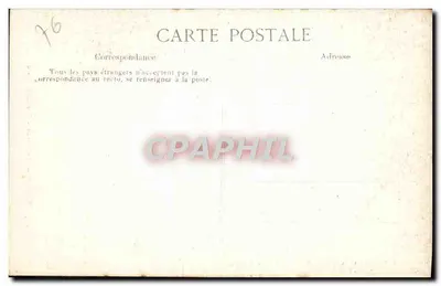 Rouen — Cathédrale - Bas-côtés Nord — Éditeur E.P.D. n°494 — Verso