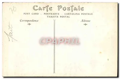 Rouen — Wnętrze katedry — Wydawca P.M. Pix — Rewers