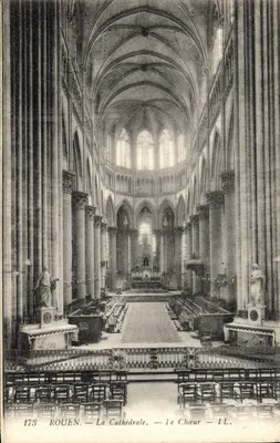 Rouen — La Cathédrale — le Chœur — LL. — n° 173