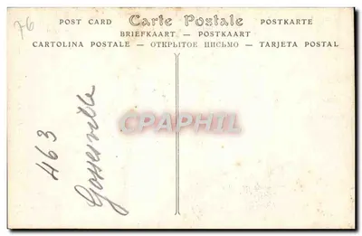 Katedra w ROUEN — Façada Wielkiego Portalu — ND Pb — Rewers