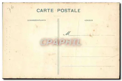 Wejście na Plac Książąt Drukarzy — Katedra w ROUEN — C. V. - 39 — Rewers