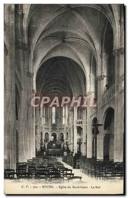 Rouen — Église du Sacré-Cœur — La Nef