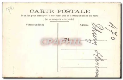Rouen — La Cathédrale — Portail des Libraires (Medaillons) — E. Jauchard, n° 589 — Verso