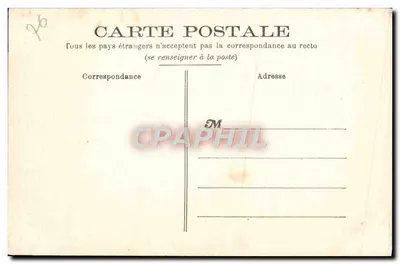Rouen - Katedra - Plac Książąt. Statuie św. Marii Egipskiej, św. Apoliny i św. Geneviève — Rewers