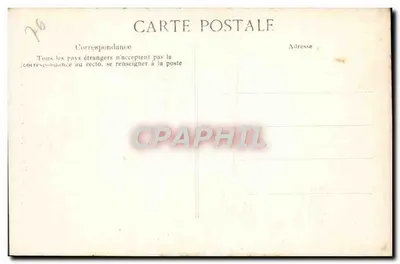 Rouen — Cathédrale — Grande Rosace — Éditeur E.P.D. n° 470 — Verso