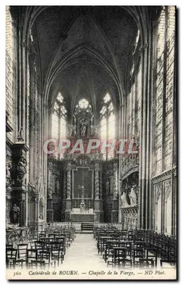 Katedra w ROUEN — Kaplica Matki Bożej — ND Phot.